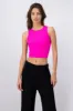 Top acanalado cuello redondo sold by Shasa