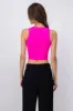 Top acanalado cuello redondo sold by Shasa