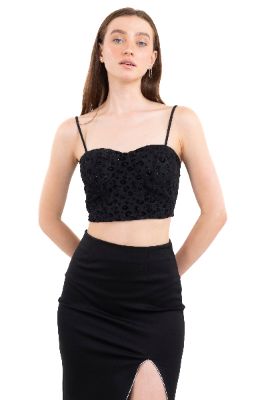 Top mesh animal print sold by Shasa