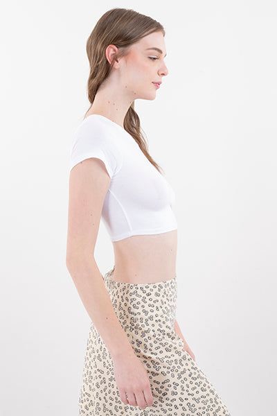 Topcrop cuello redondo liso sold by Shasa product image thumbnail 3