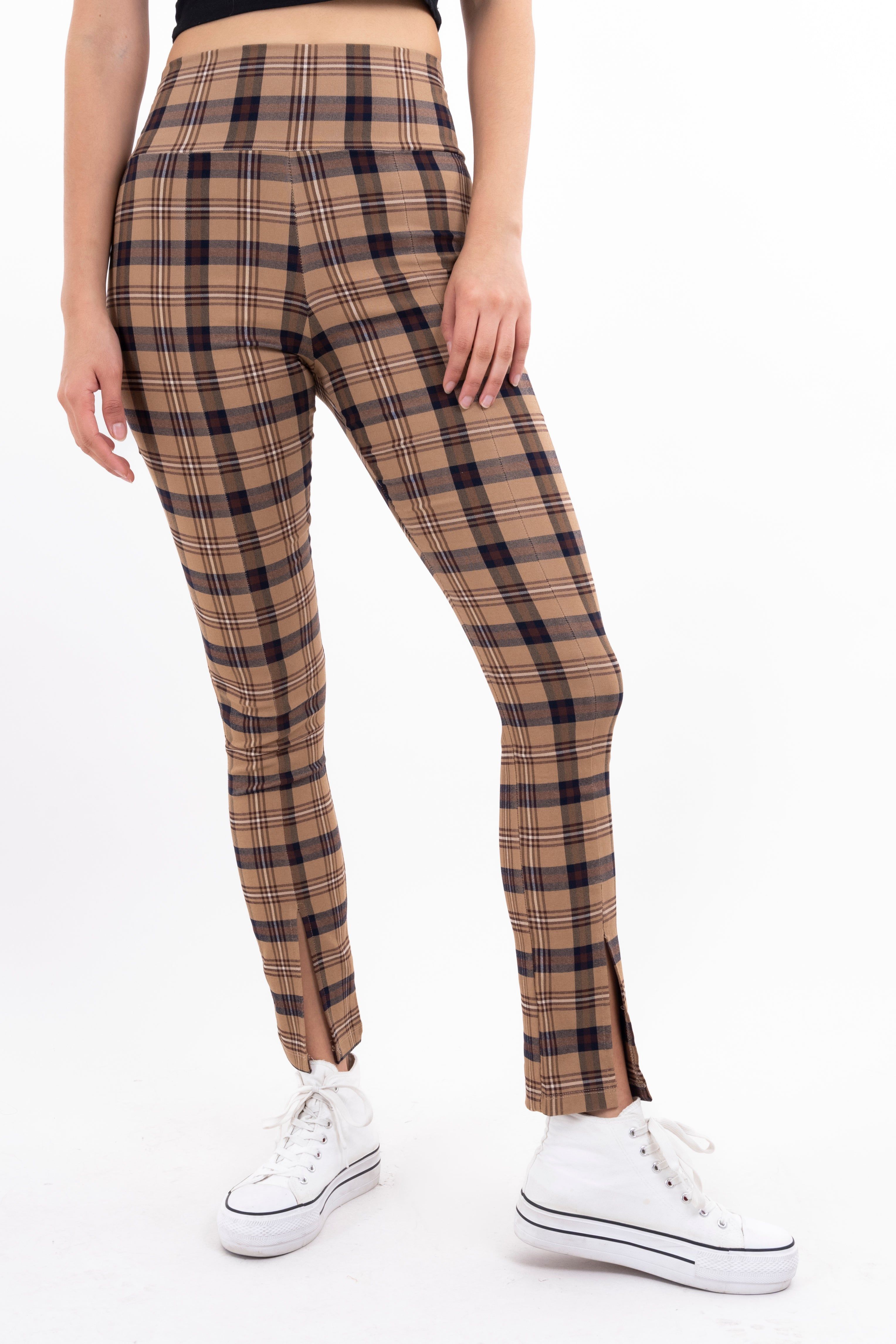 Leggings cintura ancha cuadros sold by Shasa