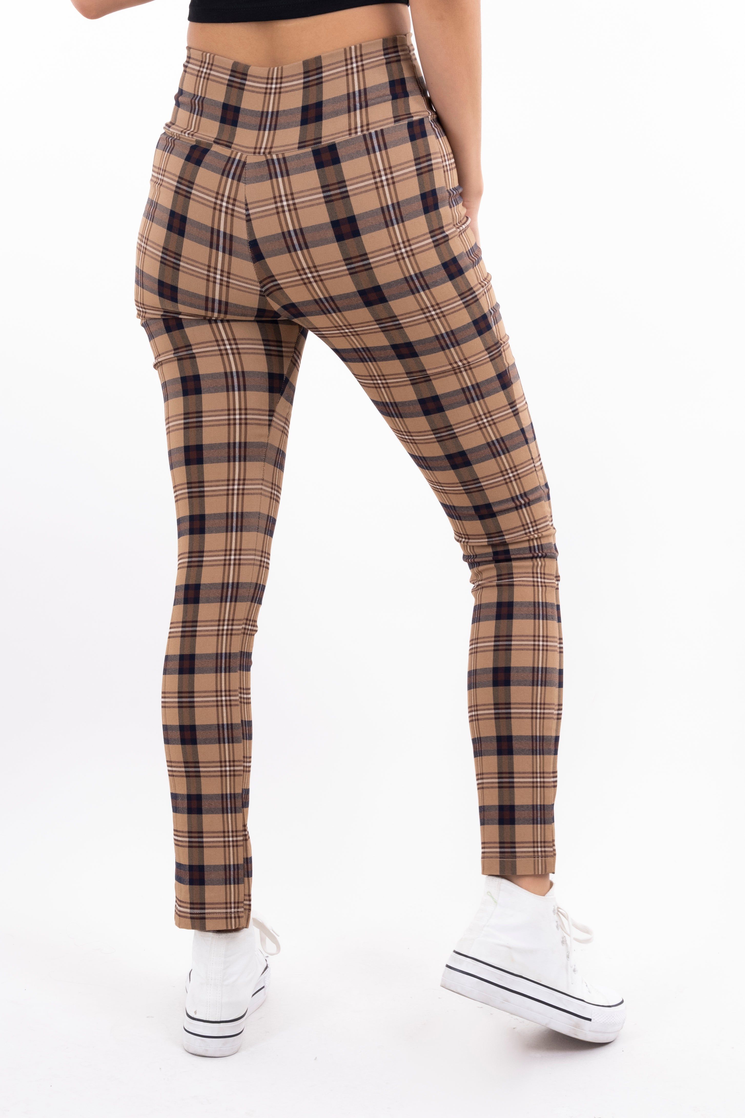 Leggings cintura ancha cuadros sold by Shasa product image thumbnail 4