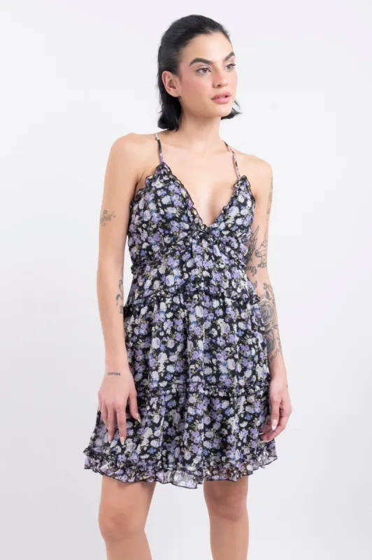 Vestido mini floreado olanes sold by Shasa