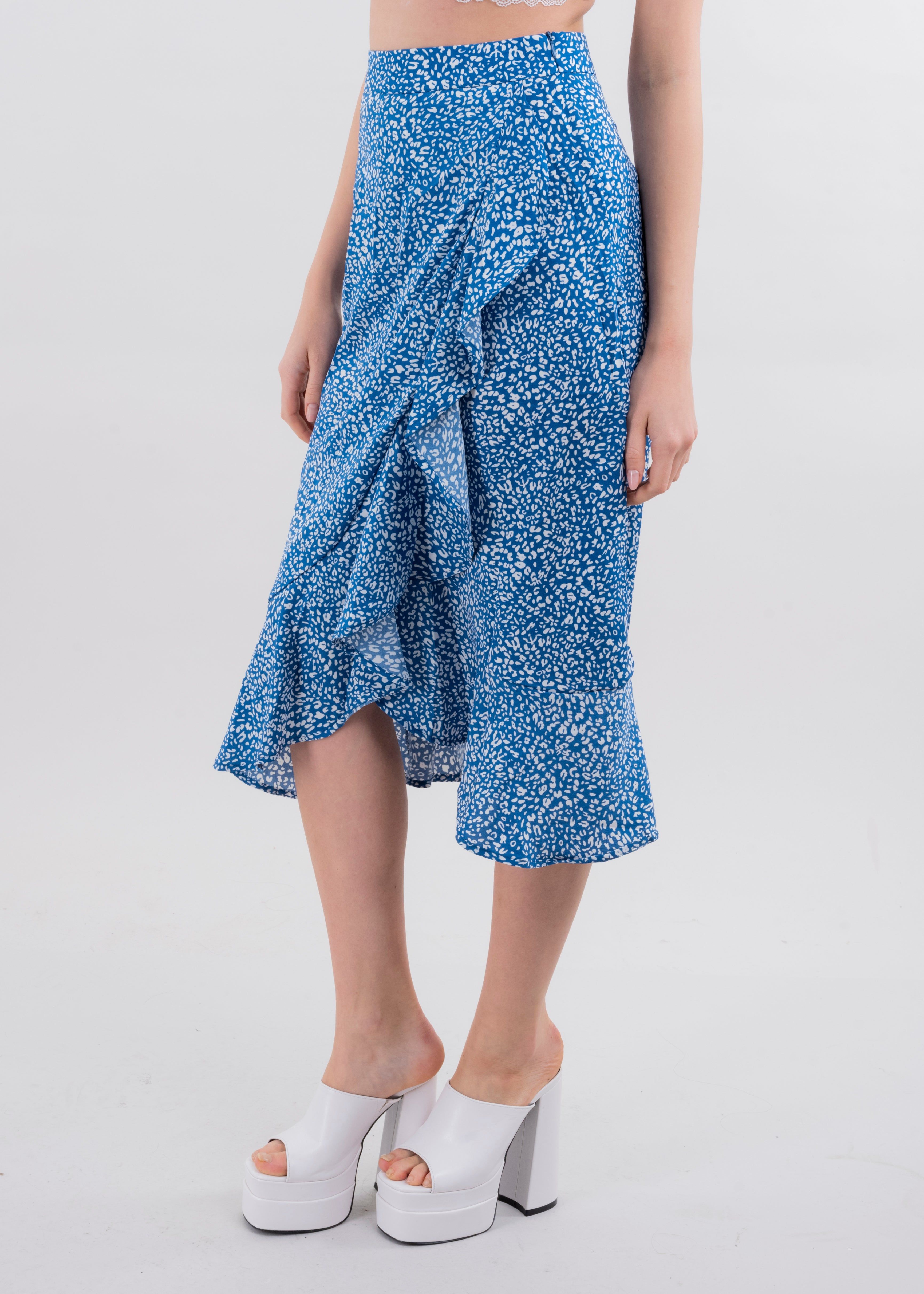 Falda midi cruce olanes sold by Shasa product image thumbnail 3