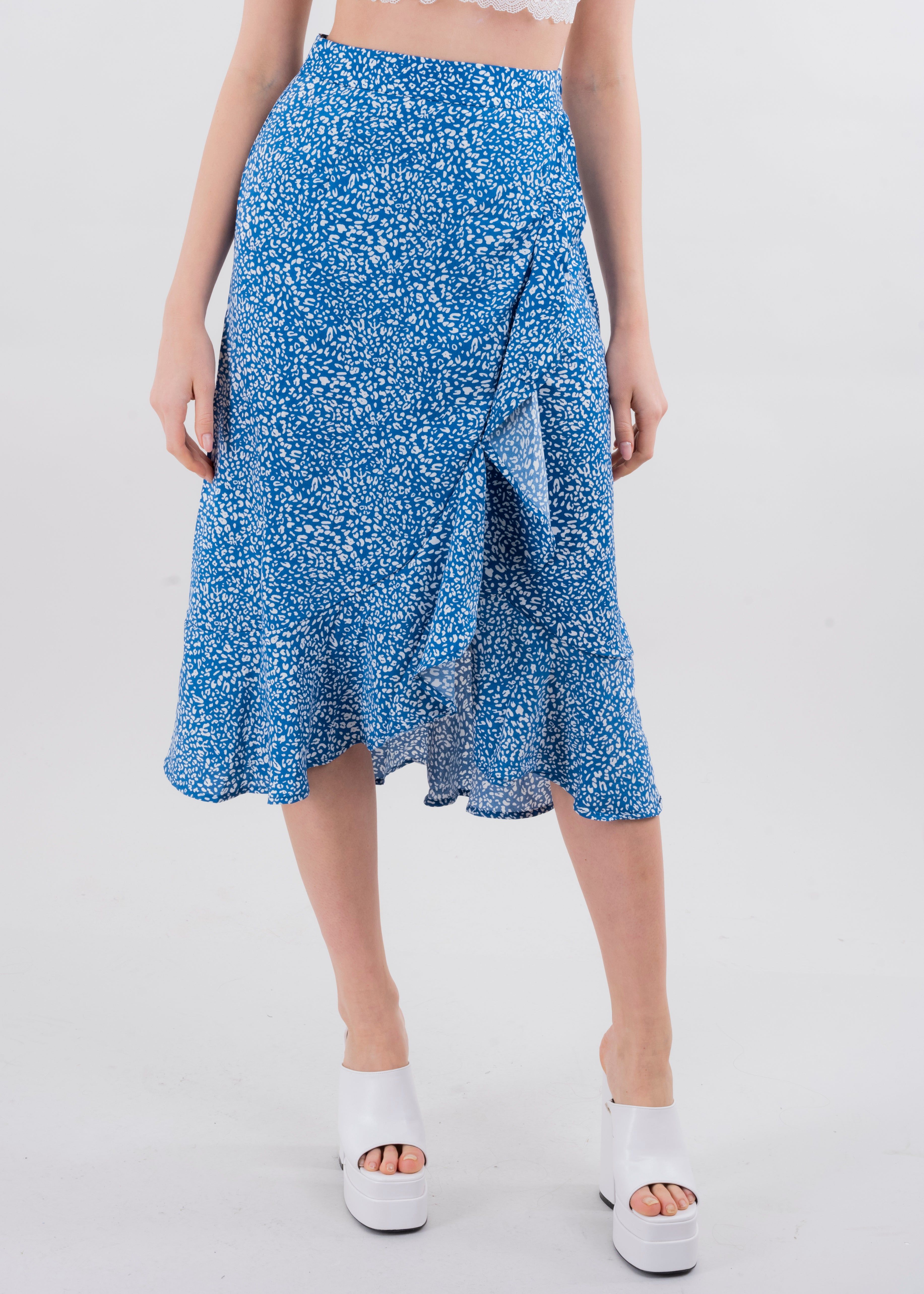 Falda midi cruce olanes sold by Shasa product image thumbnail 2