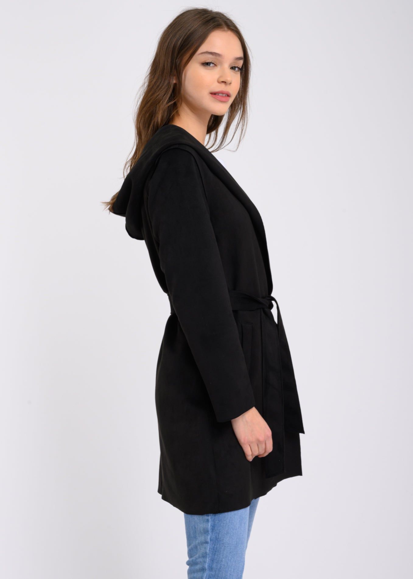 Abrigo liso suede sold by Shasa product image thumbnail 3