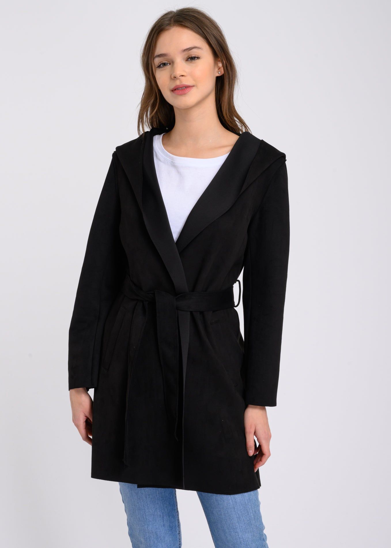 Abrigo liso suede sold by Shasa product image thumbnail 2