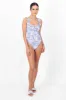 Traje de baño escote plisado sold by Shasa