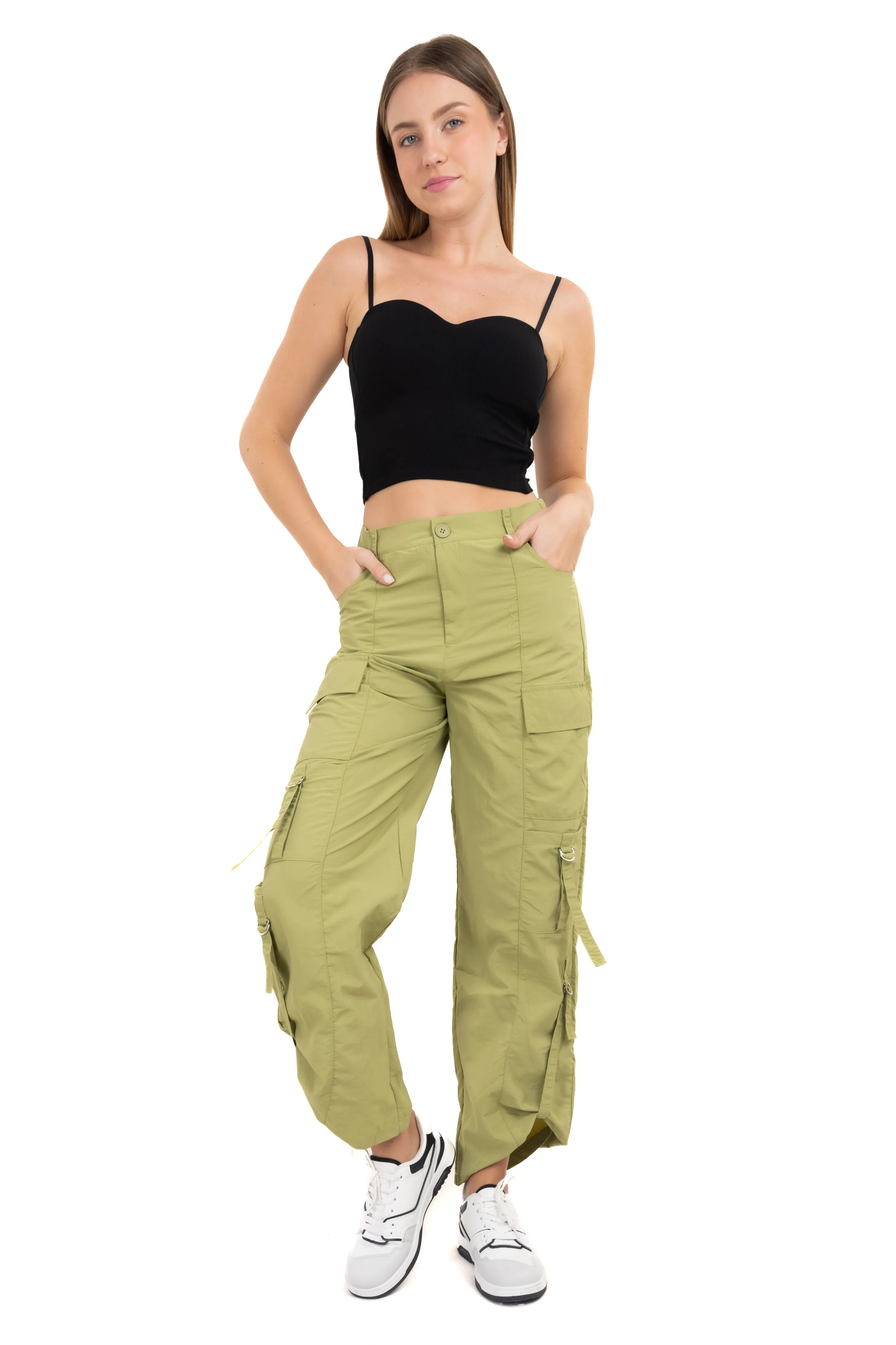 Pantalón cargo cintas argollas sold by Shasa product image thumbnail 2