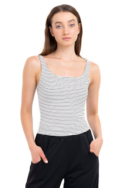 Top rayado tirantes anchos sold by Shasa