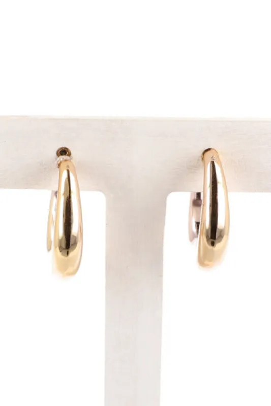 Arracadas Metálicas Gruesas sold by Shasa