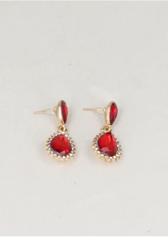 Aretes Largos Brillos sold by Shasa