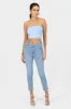 Jeans skinny cintura media sold by Shasa