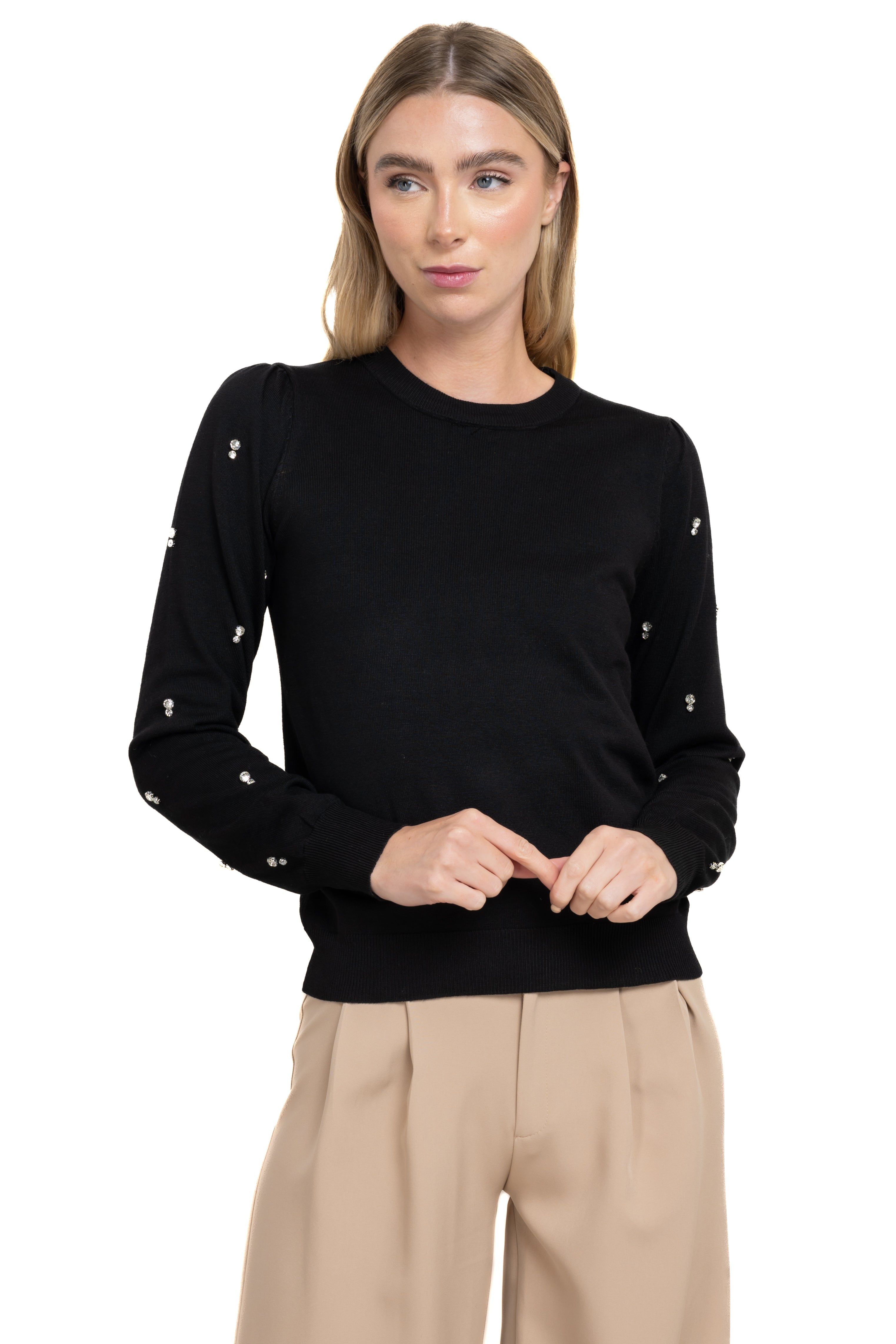 Sueter Cuello Redondo Detalle Brillos sold by Shasa product image thumbnail 2