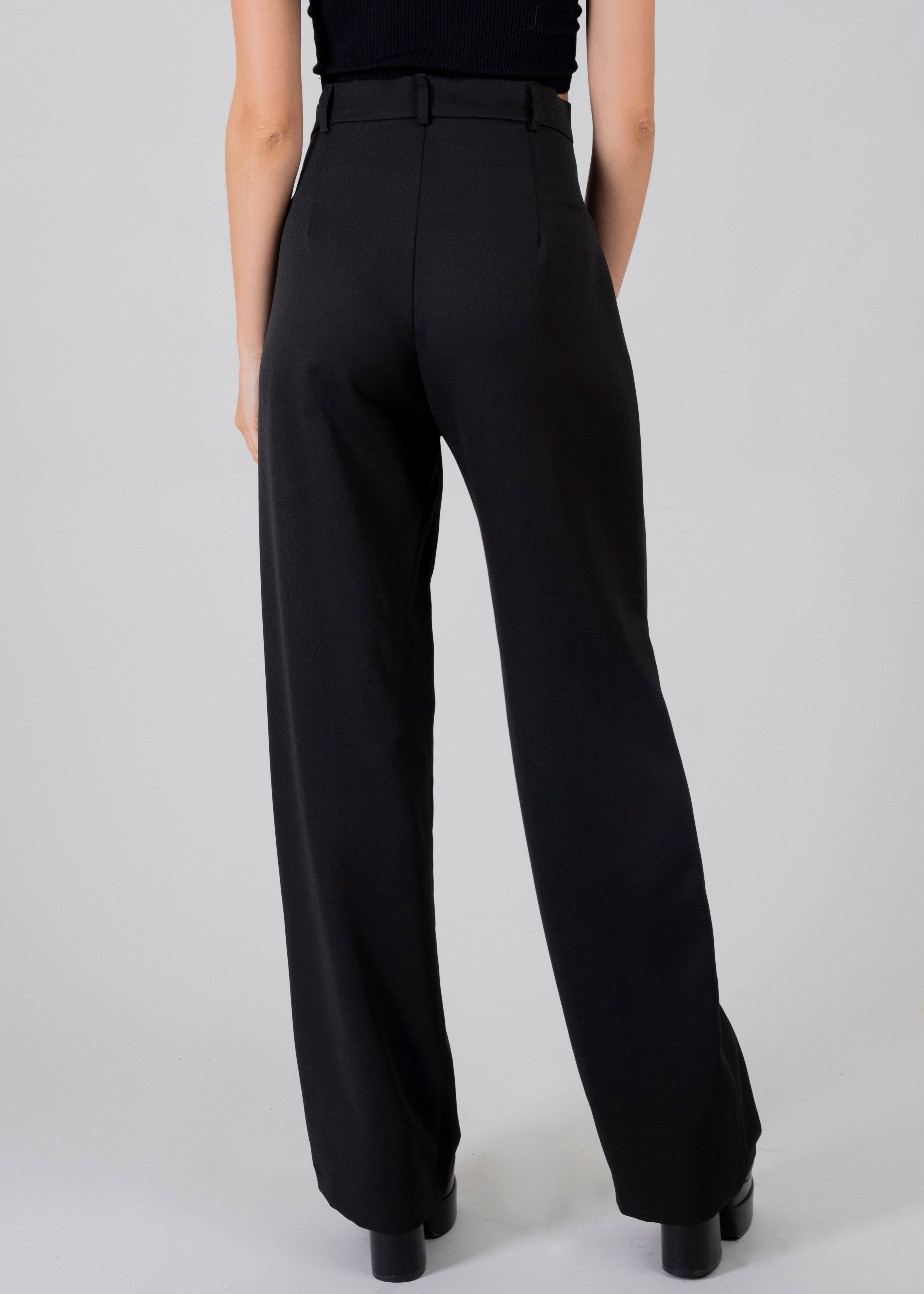 Pantalón wide leg cintura alta 3 pinzas sold by Shasa product image thumbnail 4