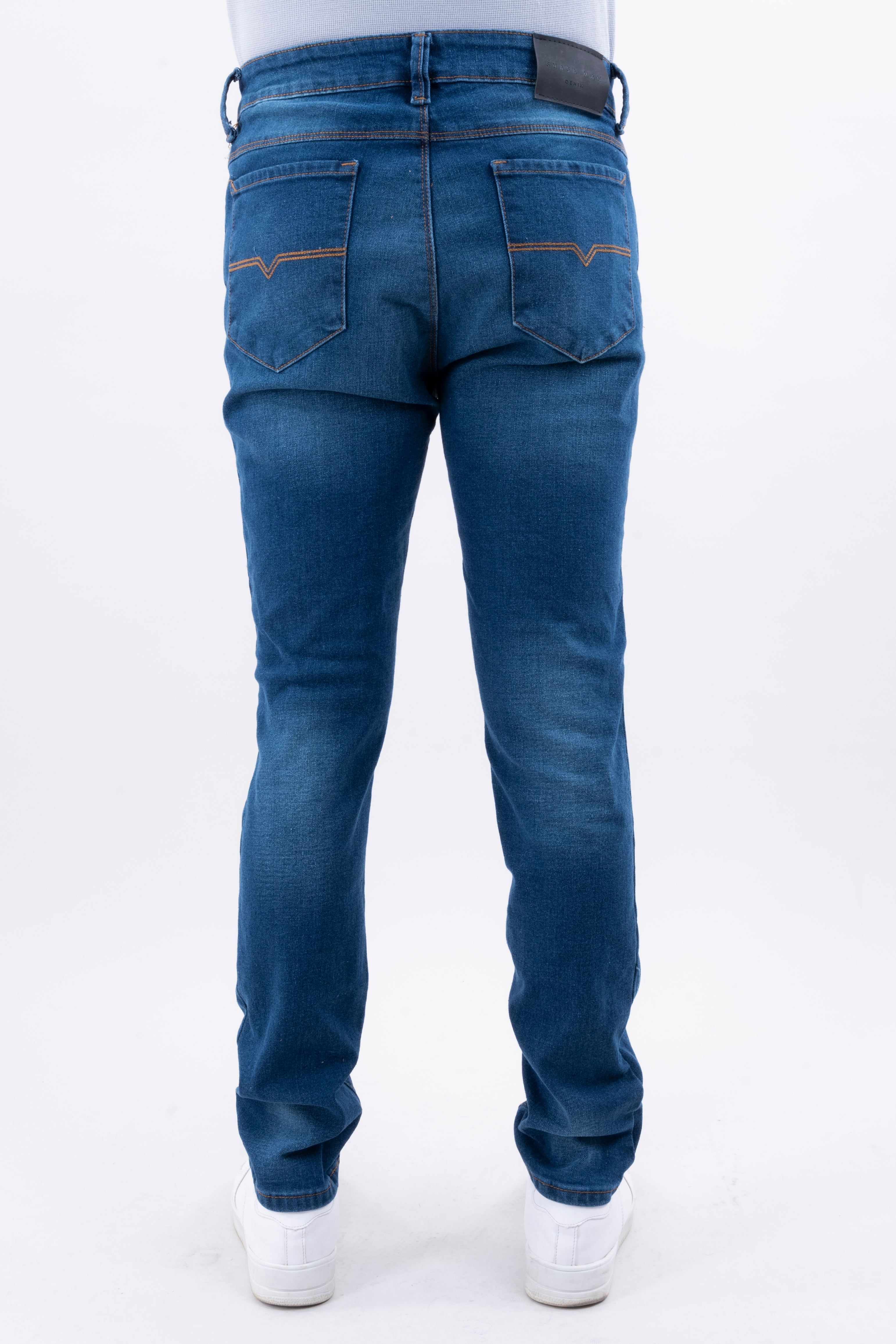 Jeans skinny efecto deslavado destrucciones sold by Shasa product image thumbnail 3