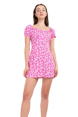 Vestido mini espalda fruncida sold by Shasa