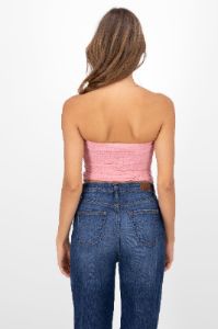 Top Mesh Strapless Mesh sold by Shasa