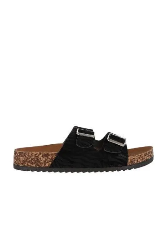 Sandalias doble cinta hebilla sold by Shasa