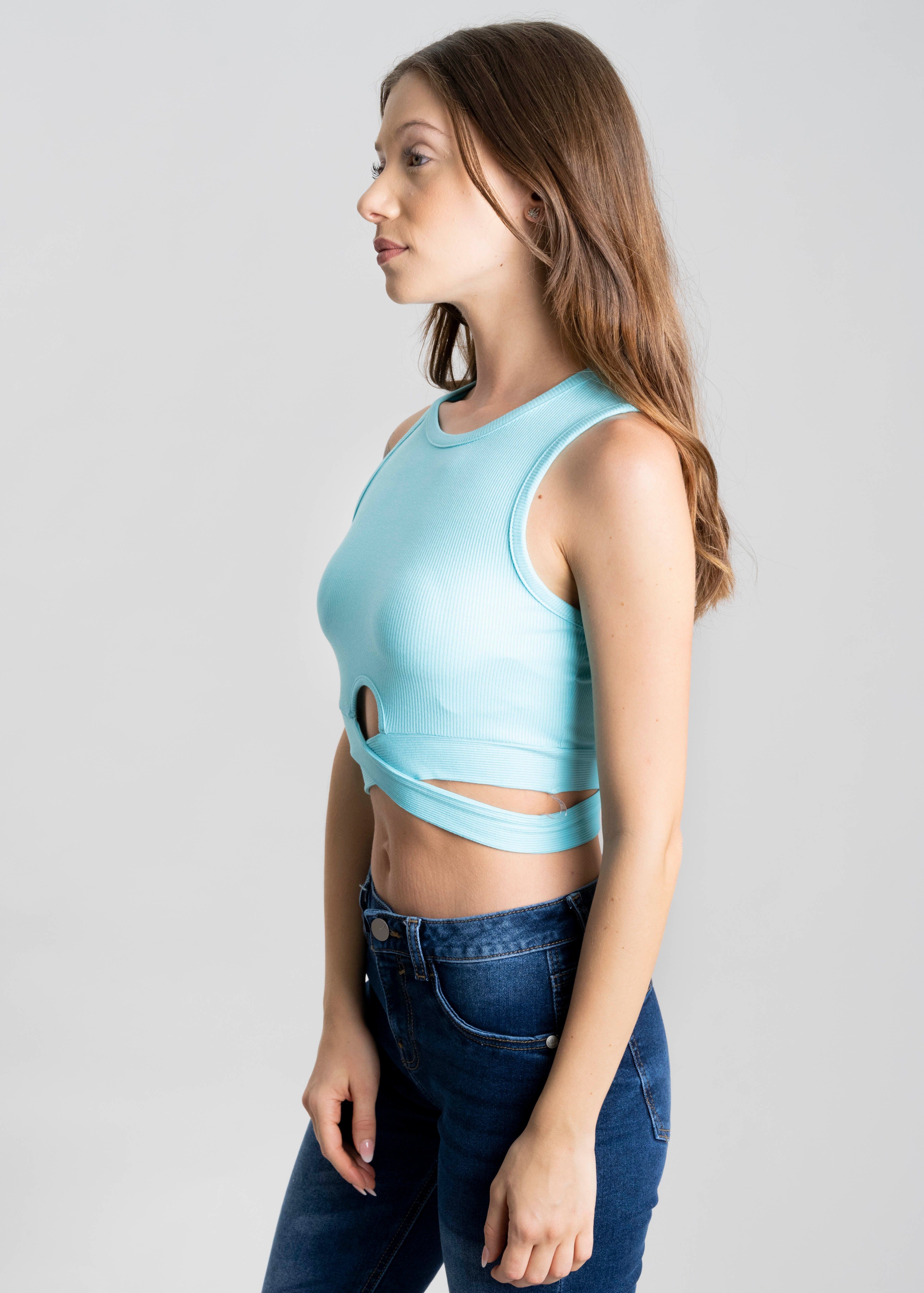 Top tank abertura cruzada sold by Shasa product image thumbnail 3