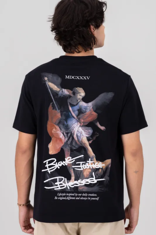 Playera oversized blessed 2.0 sold by Shasa