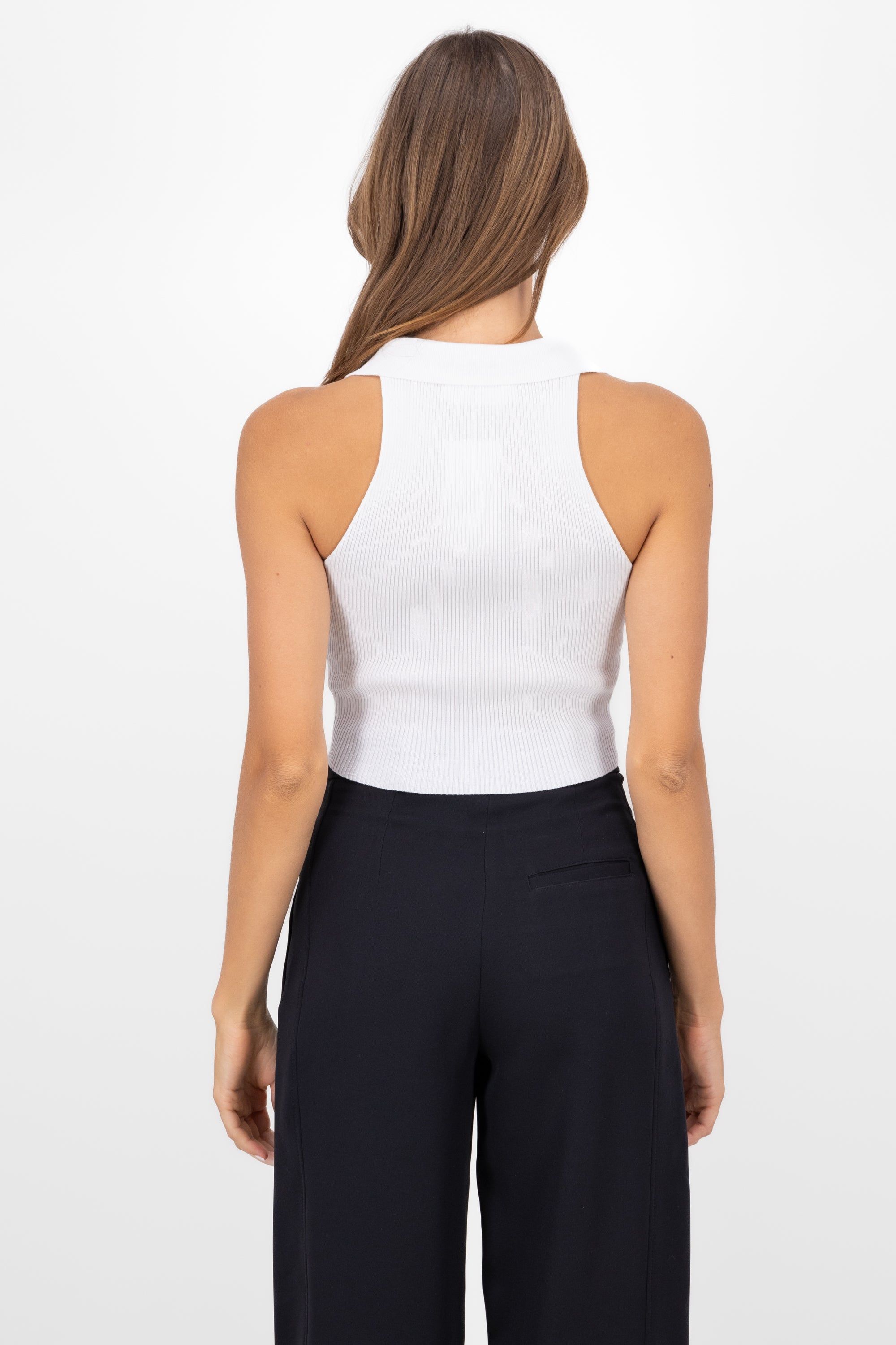 Top Polo Tejido Sin Manga sold by Shasa product image thumbnail 4