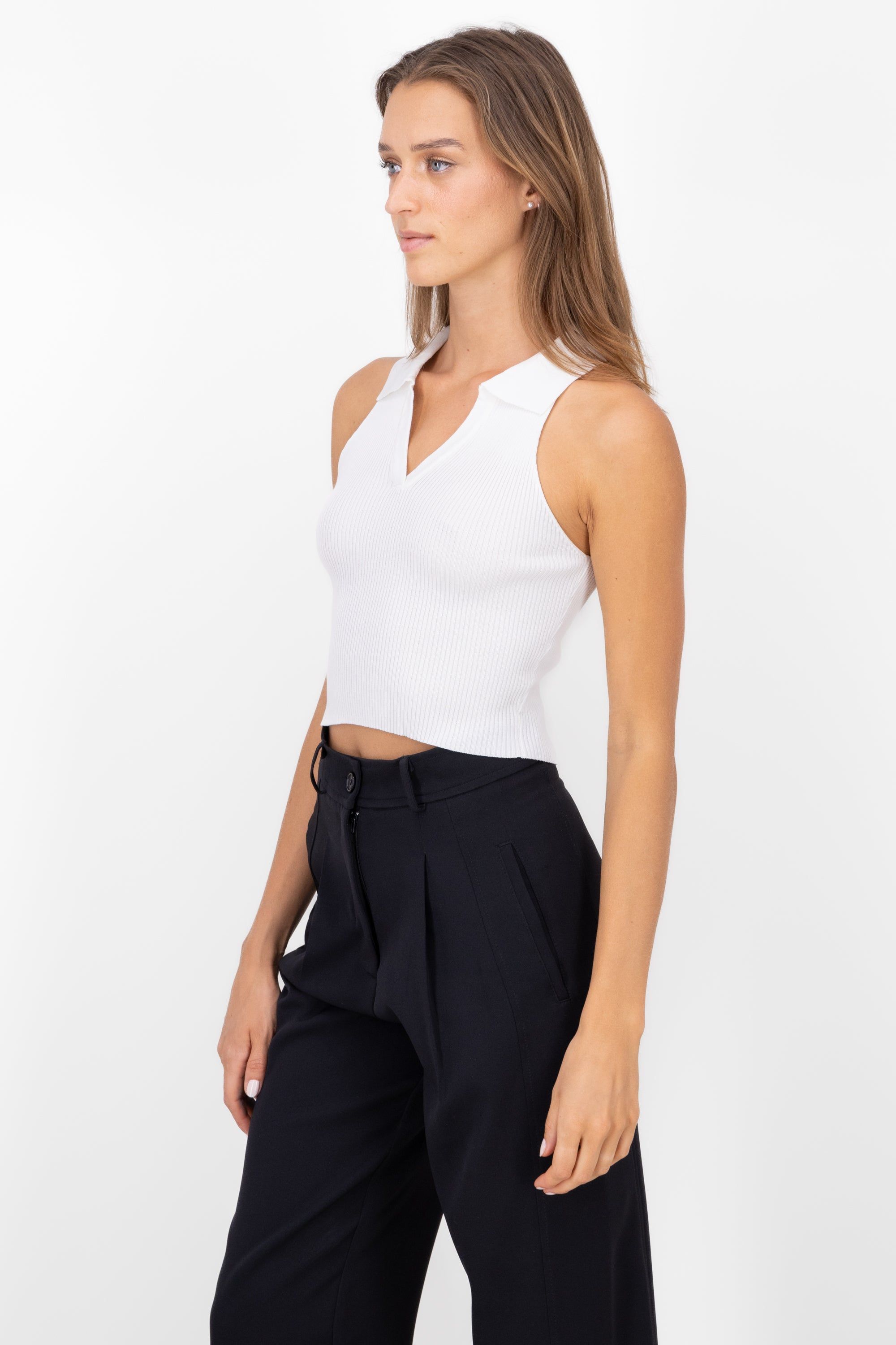 Top Polo Tejido Sin Manga sold by Shasa product image thumbnail 3