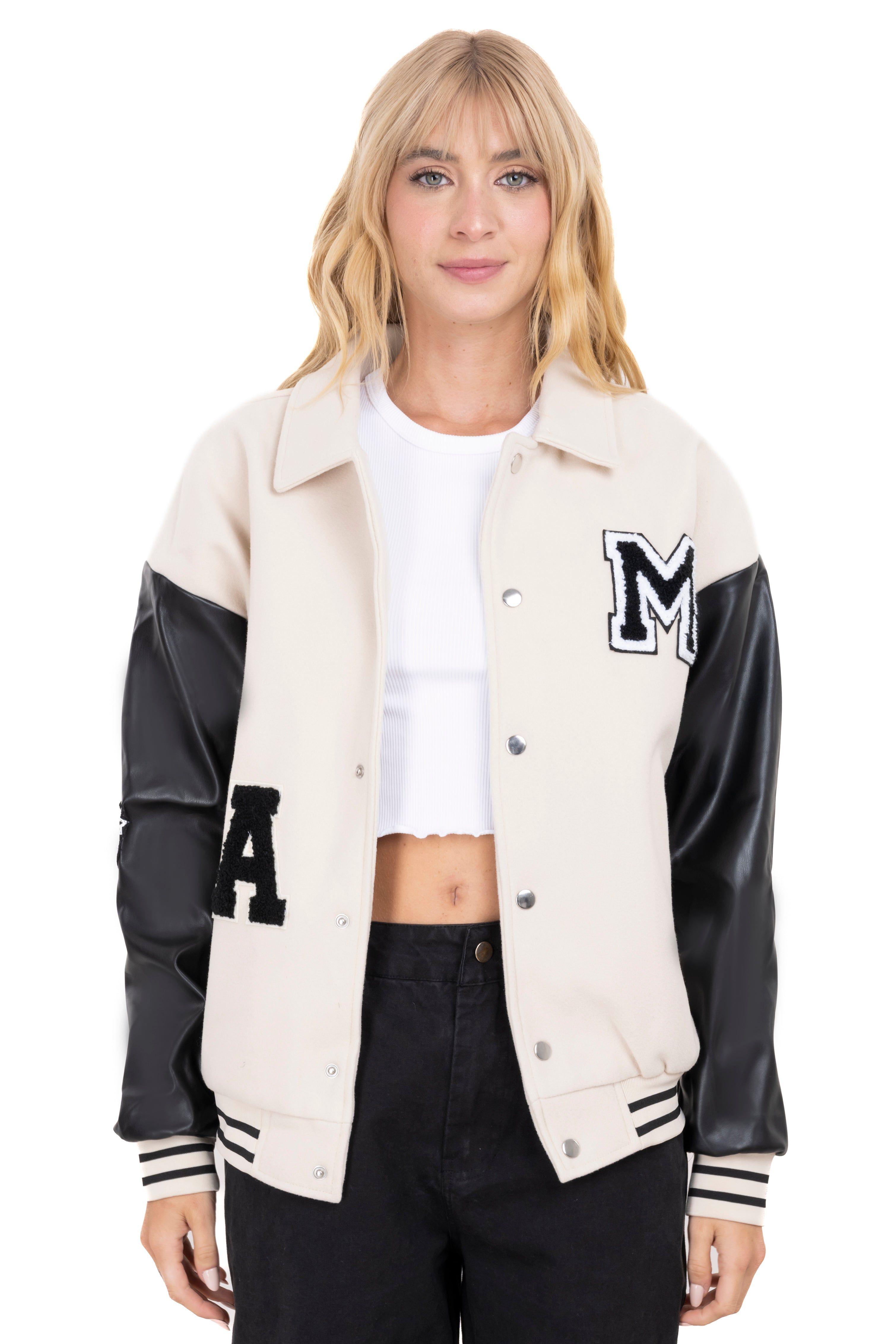 Chamarra bomber con parches sold by Shasa product image thumbnail 2