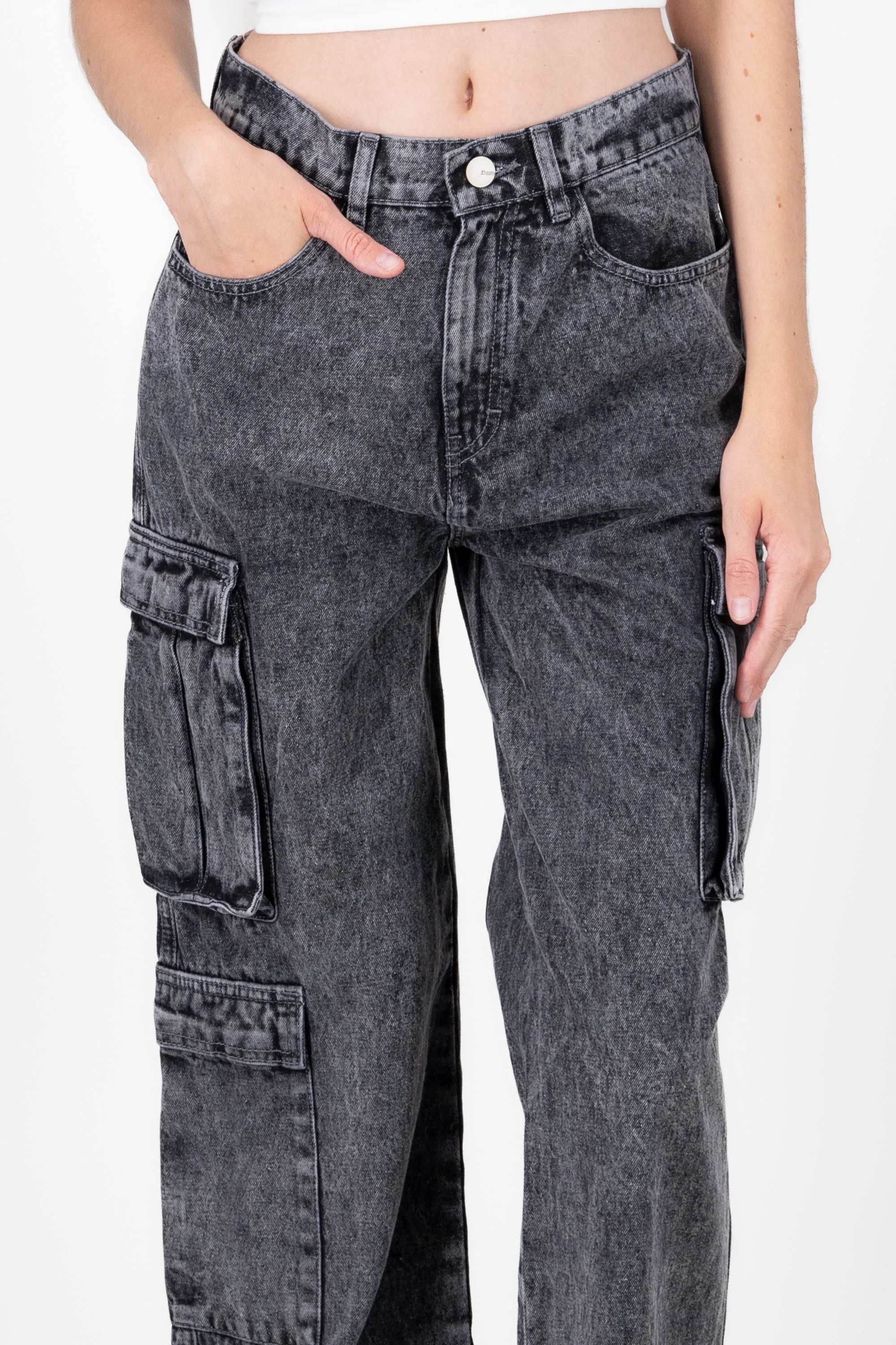 Jeans cargo 3 bolsas amplias sold by Shasa product image thumbnail 5