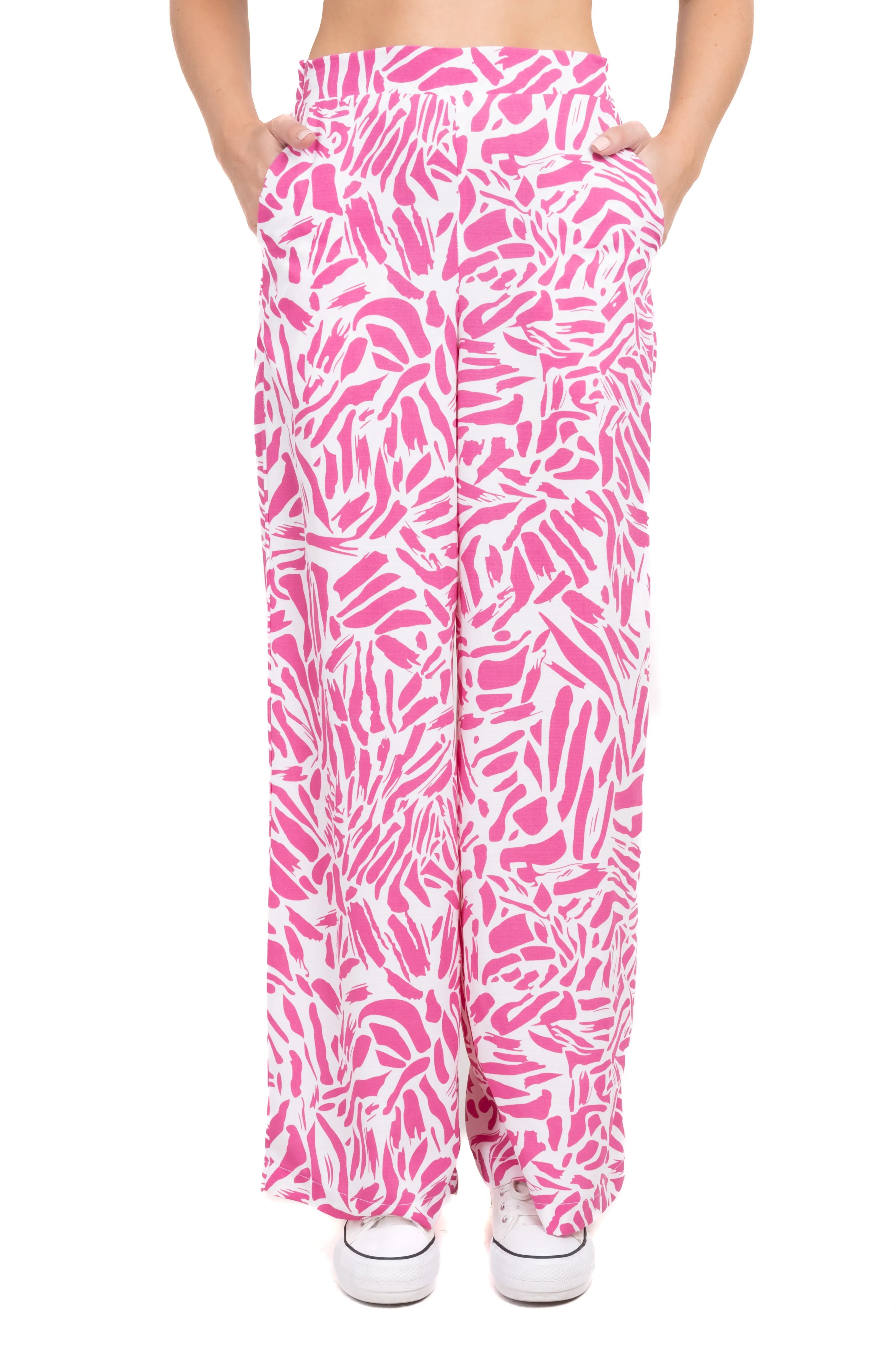 Pantalón amplio estampado sold by Shasa