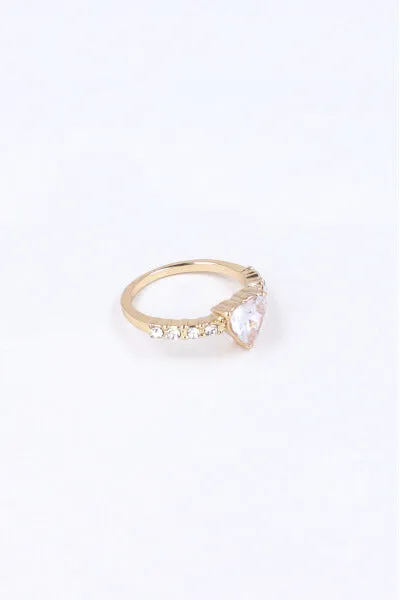 Anillo corazón brillos sold by Shasa product image thumbnail 2