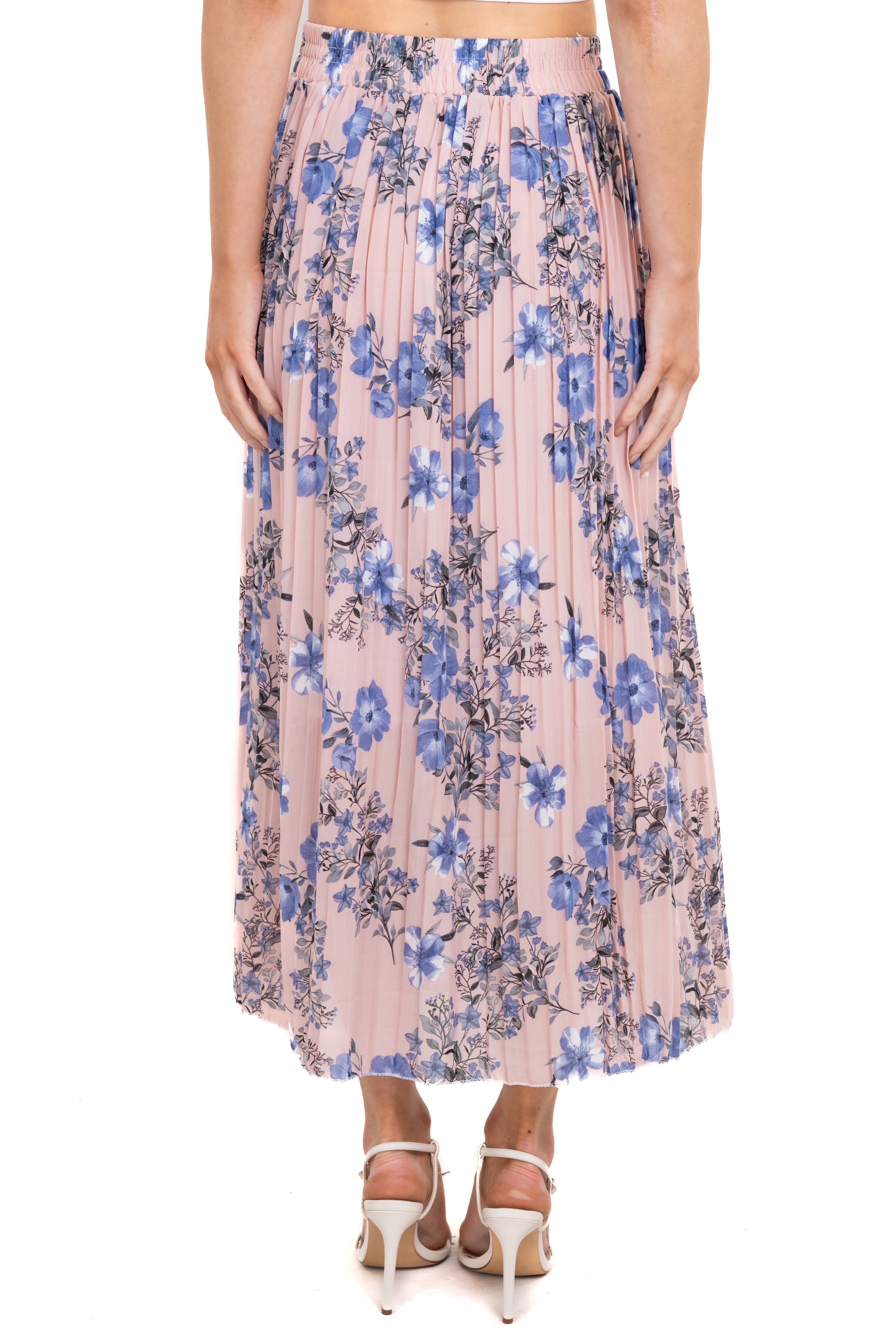 Falda midi tableada flores sold by Shasa product image thumbnail 4