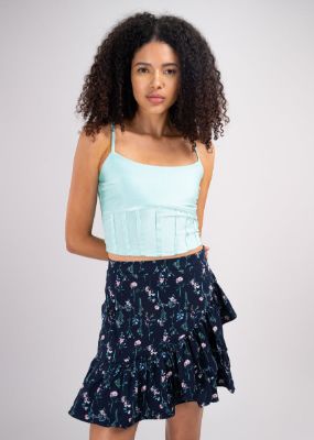 Top corset satín tirantes sold by Shasa