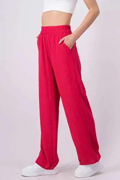 Pantalón fluido monocolor sold by Shasa product image thumbnail 3