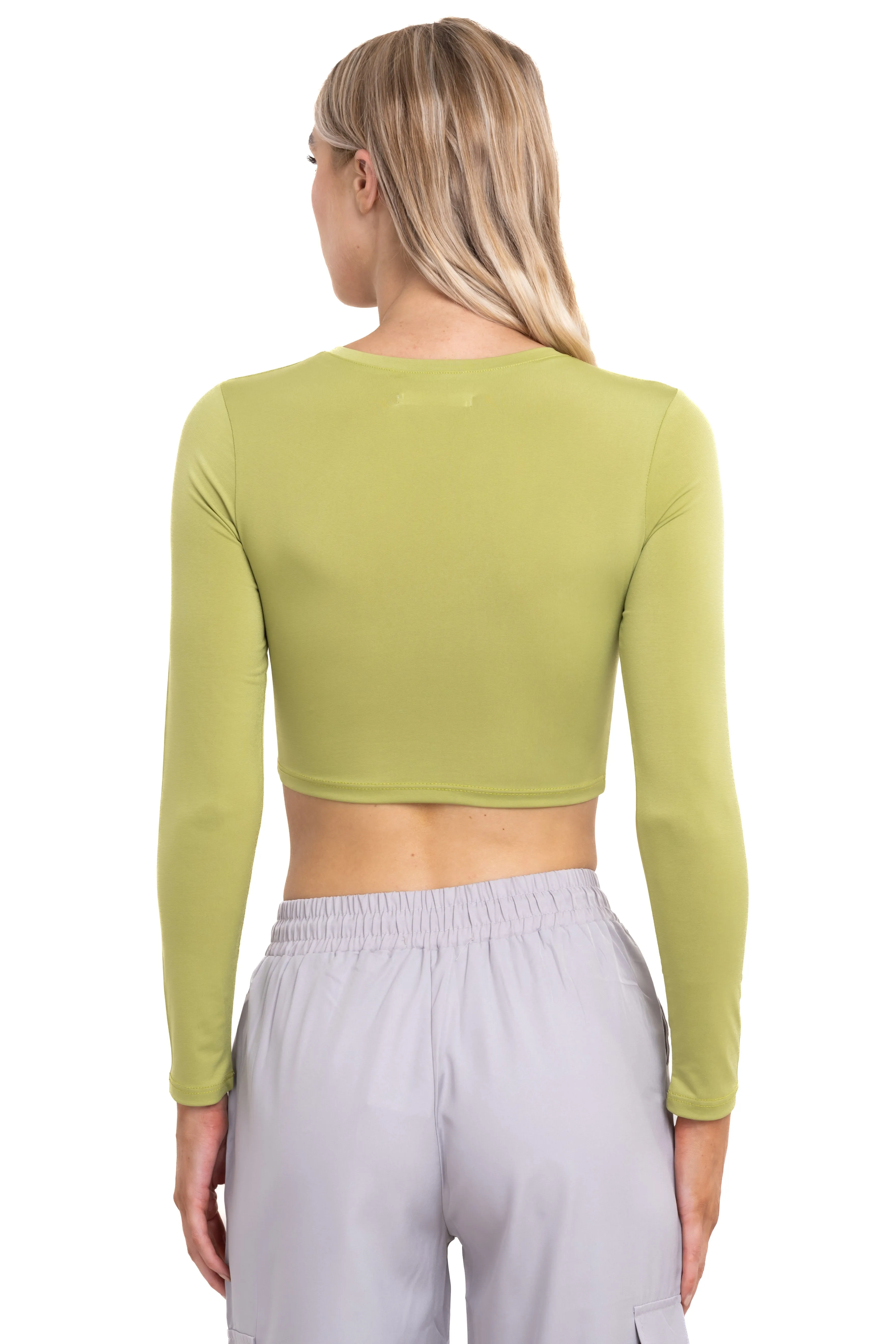 Top crop manga larga sold by Shasa product image thumbnail 4