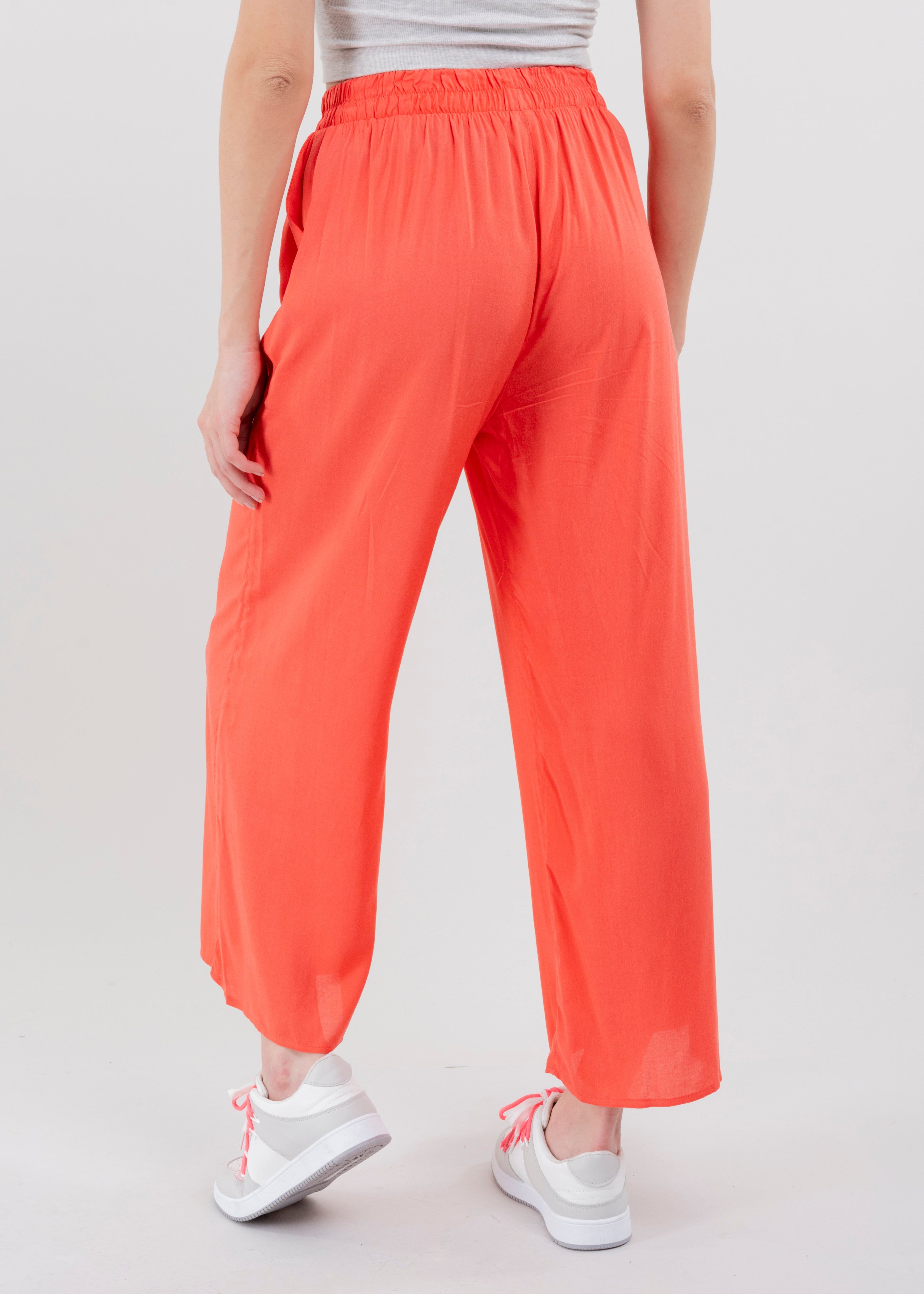 Pantalón Wide Leg Cintura Alta Fruncida sold by Shasa product image thumbnail 4