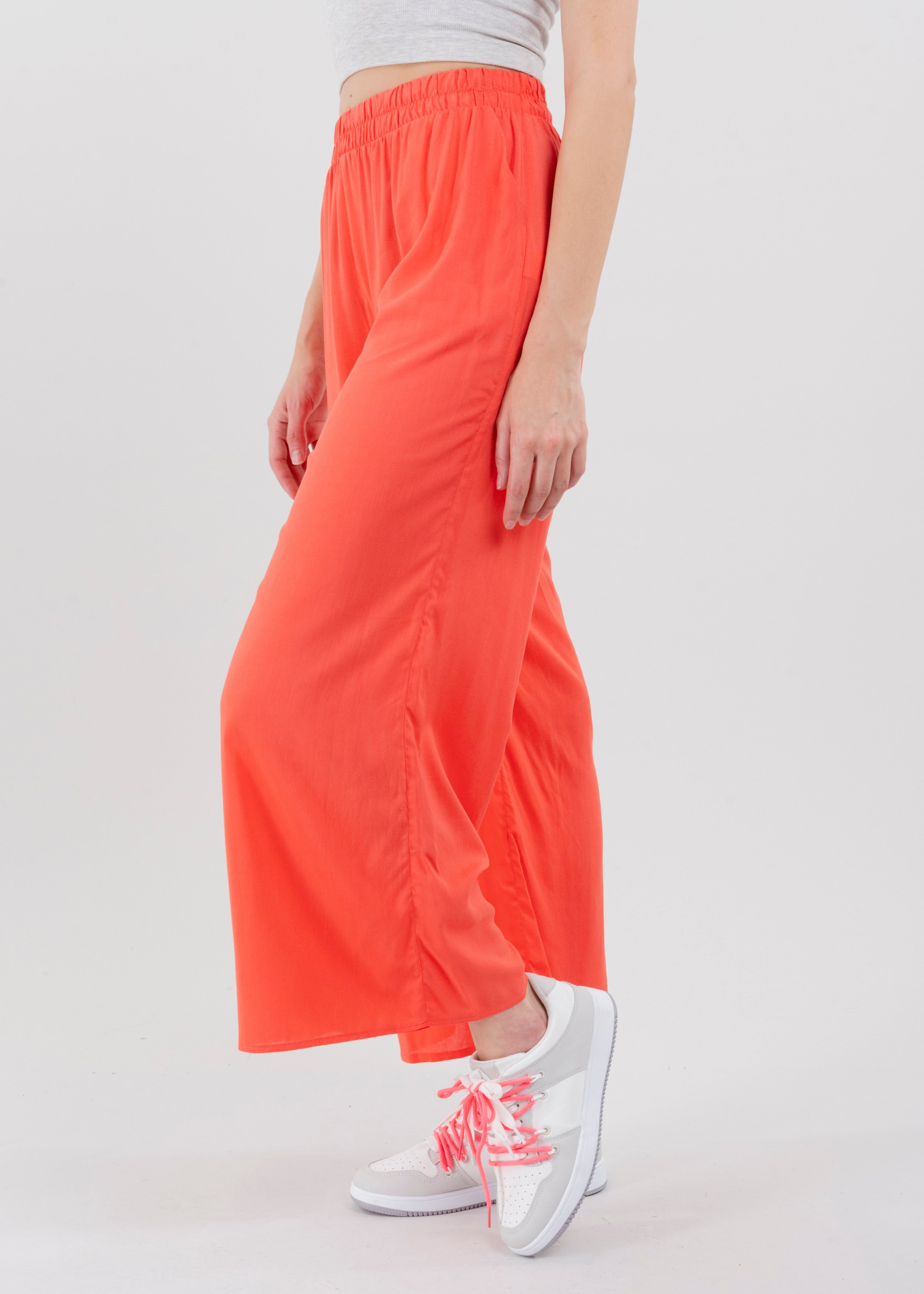 Pantalón Wide Leg Cintura Alta Fruncida sold by Shasa product image thumbnail 3