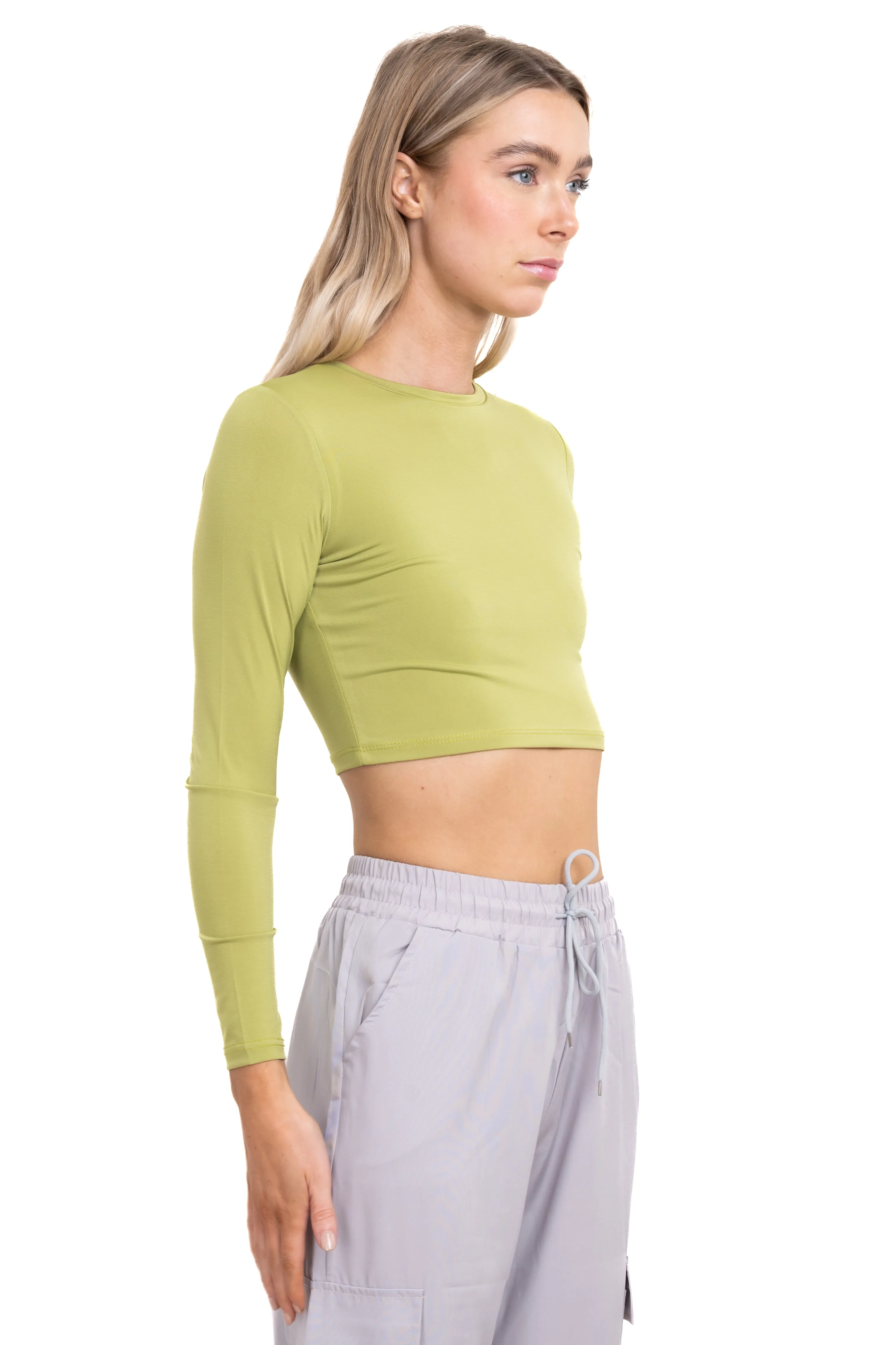 Top crop manga larga sold by Shasa product image thumbnail 3