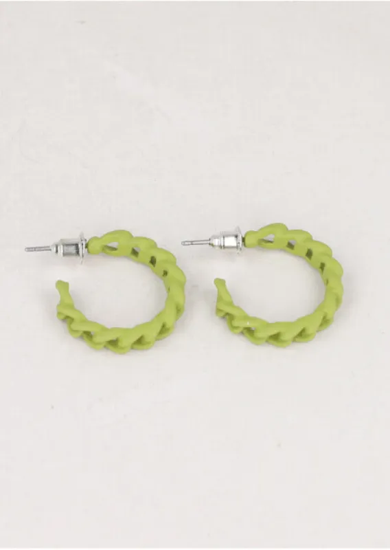 Arracadas Cadena Color sold by Shasa