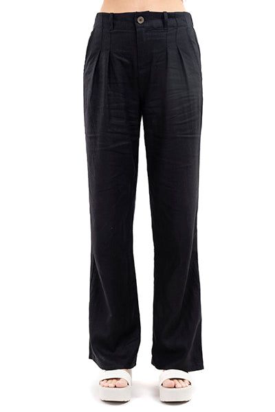 Pantalón recto pinzas plisadas sold by Shasa