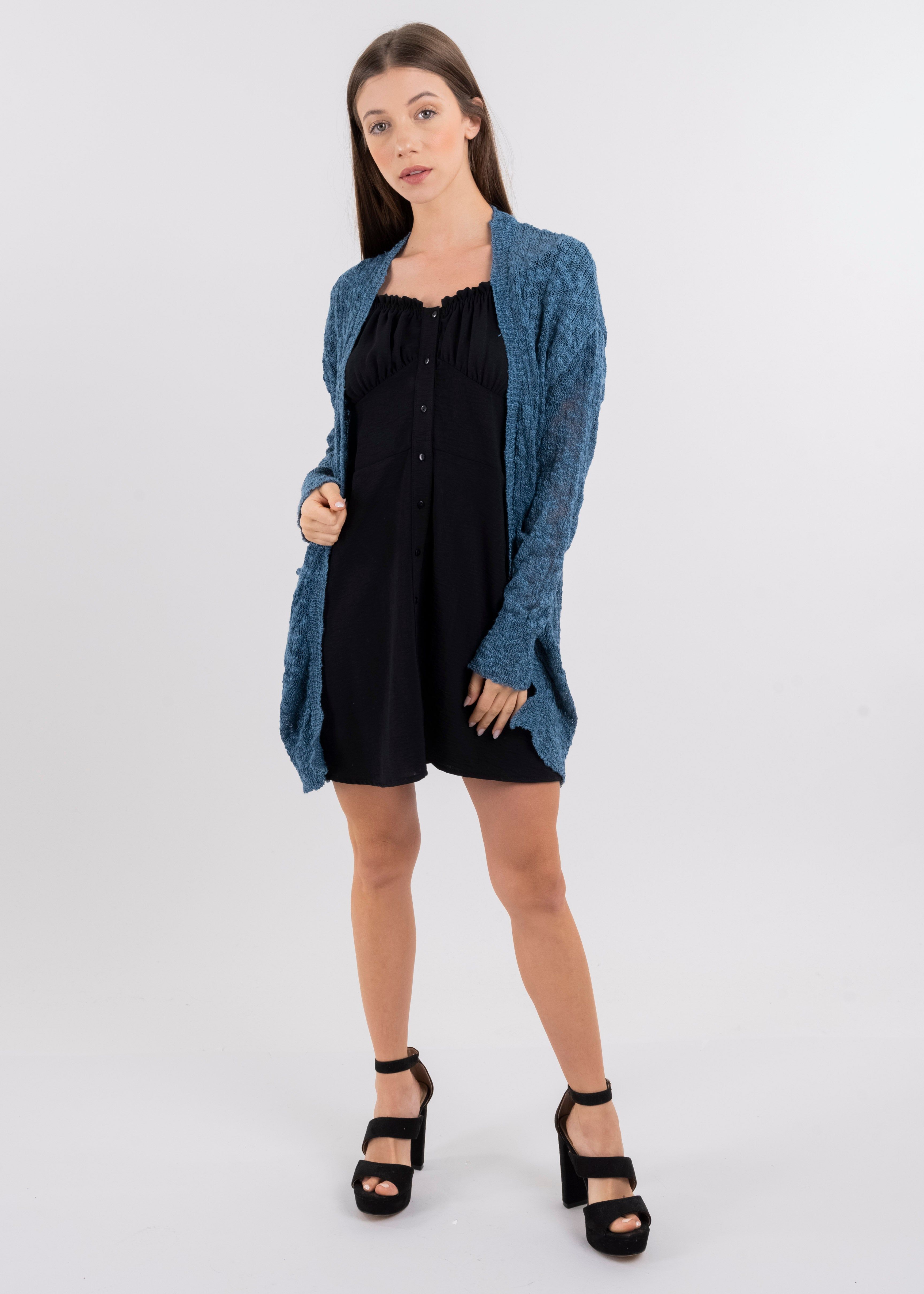 Cárdigan Largo Bolsillos Laterales sold by Shasa product image thumbnail 2