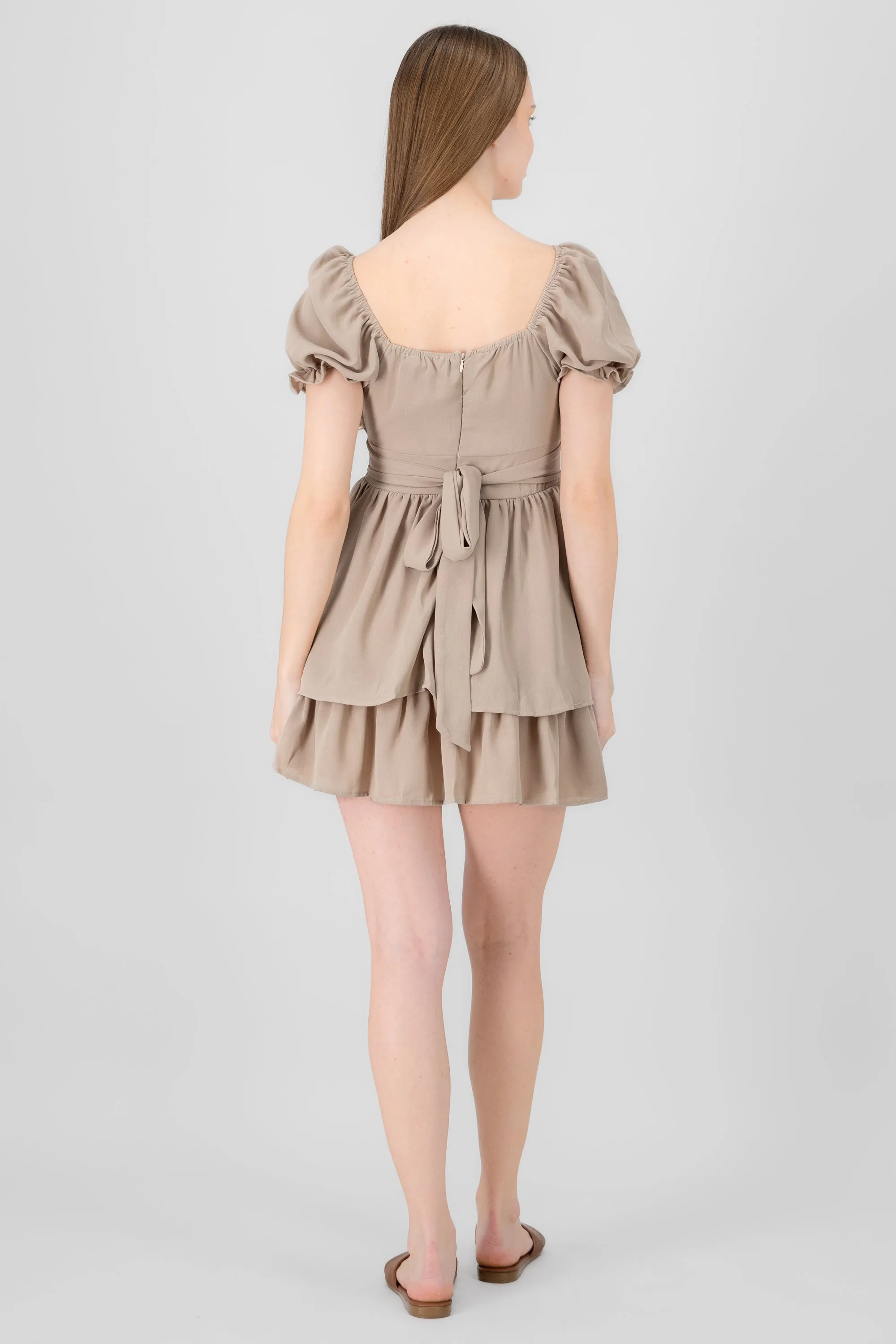 Vestido Mini Capas Moño sold by Shasa product image thumbnail 4