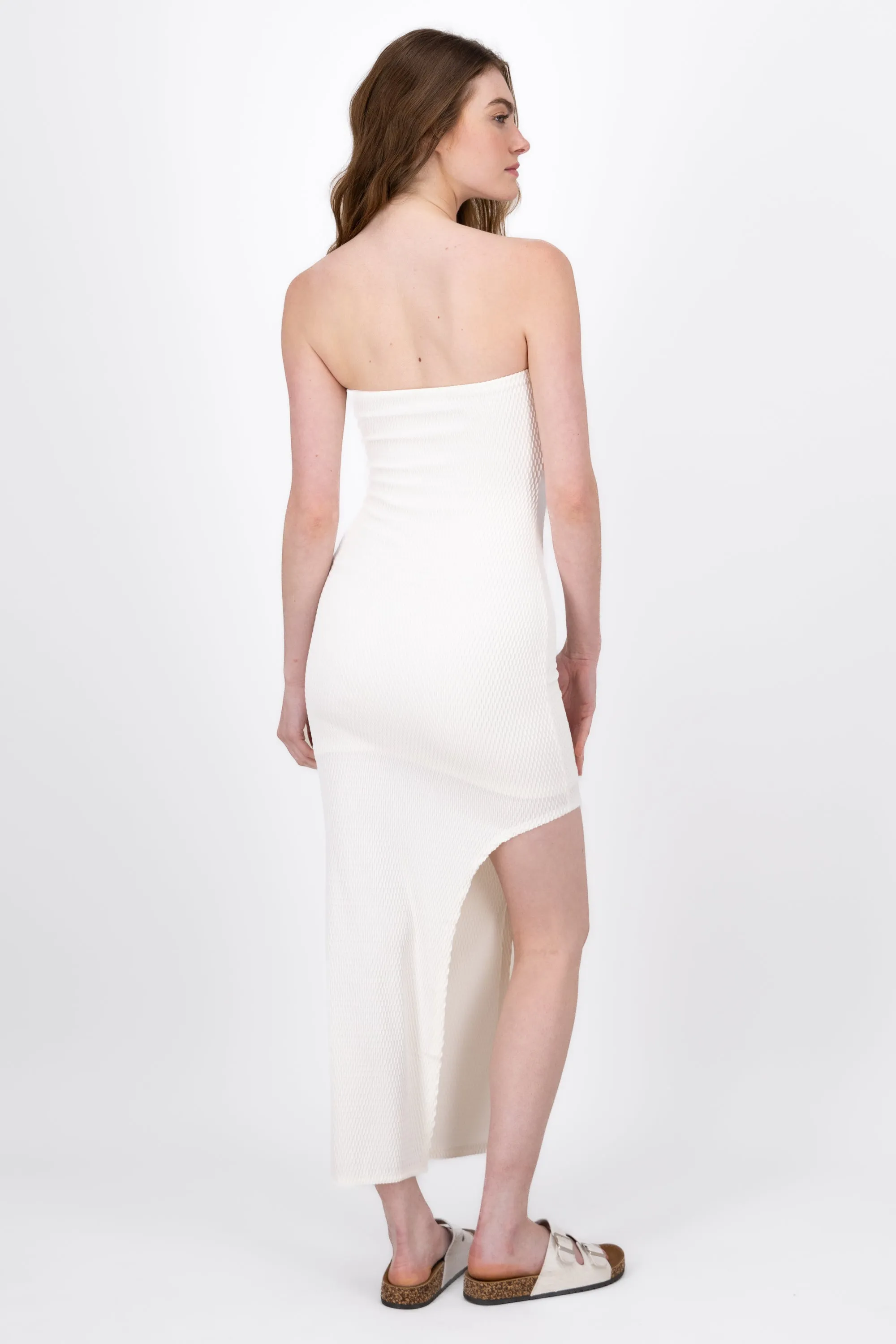 Vestido Midi Strapless Textura sold by Shasa product image thumbnail 4