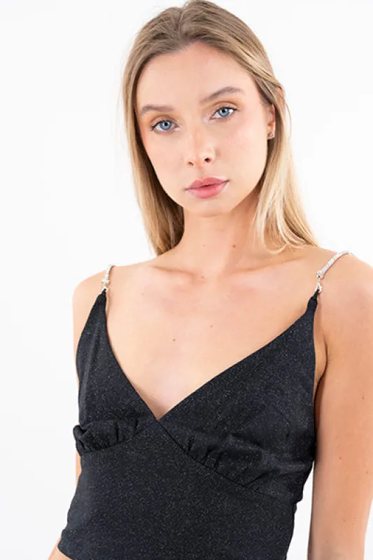 Top Glitter Tirantes Brillos sold by Shasa