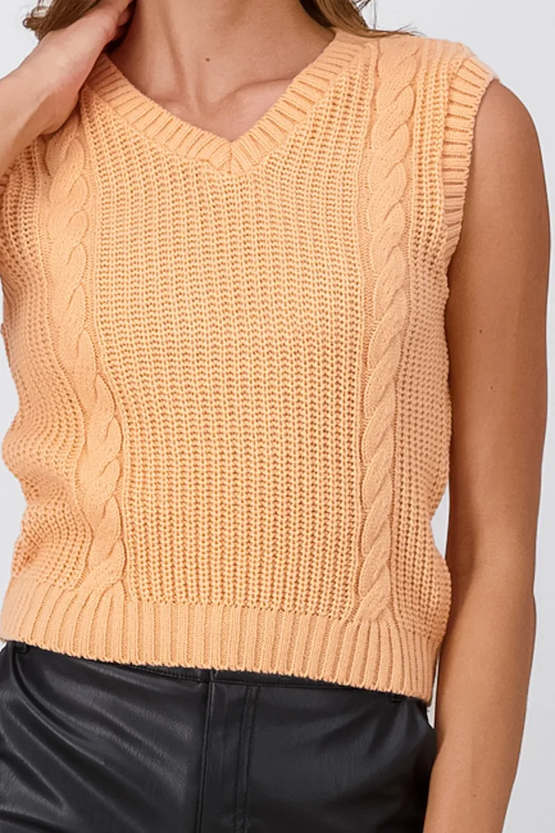 Chaleco Tejido Punto Trenza sold by Shasa product image thumbnail 5