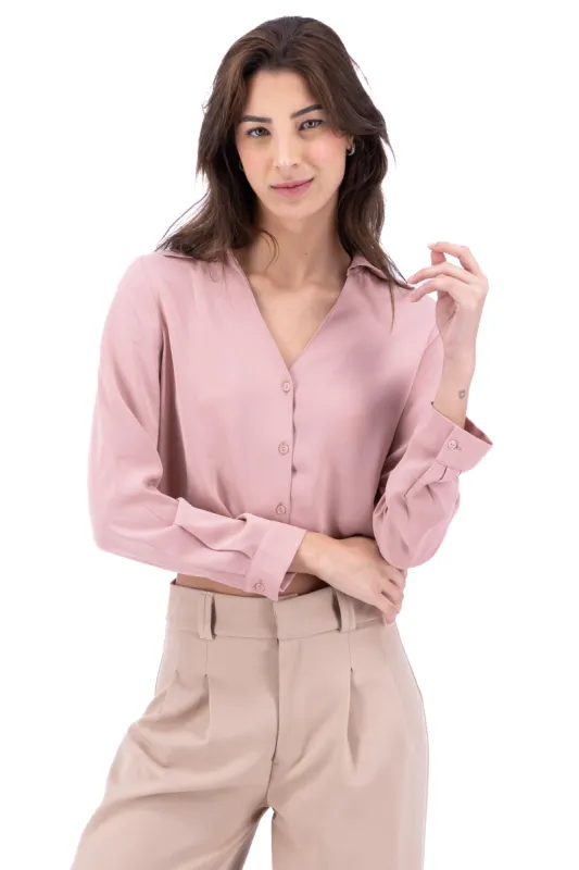 Camisa Crop Escote sold by Shasa