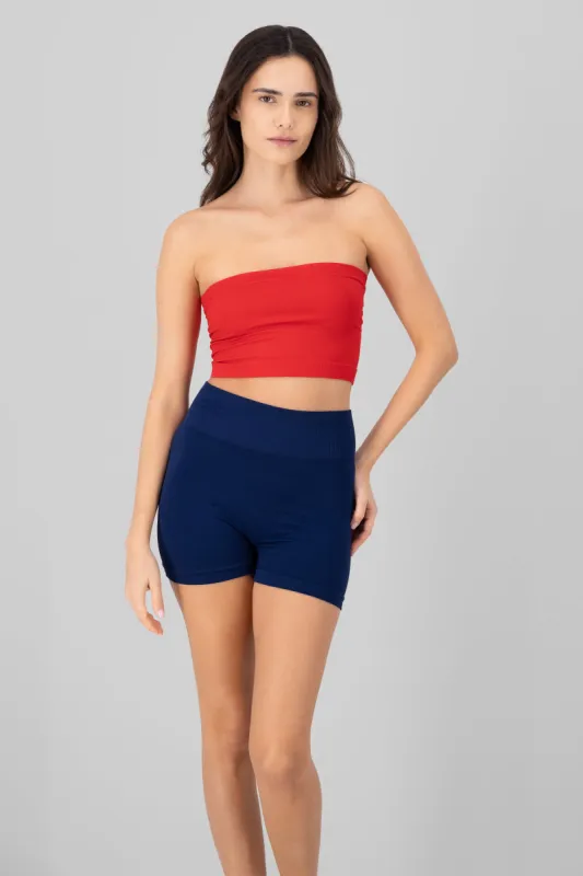 Top strapless liso sold by Shasa