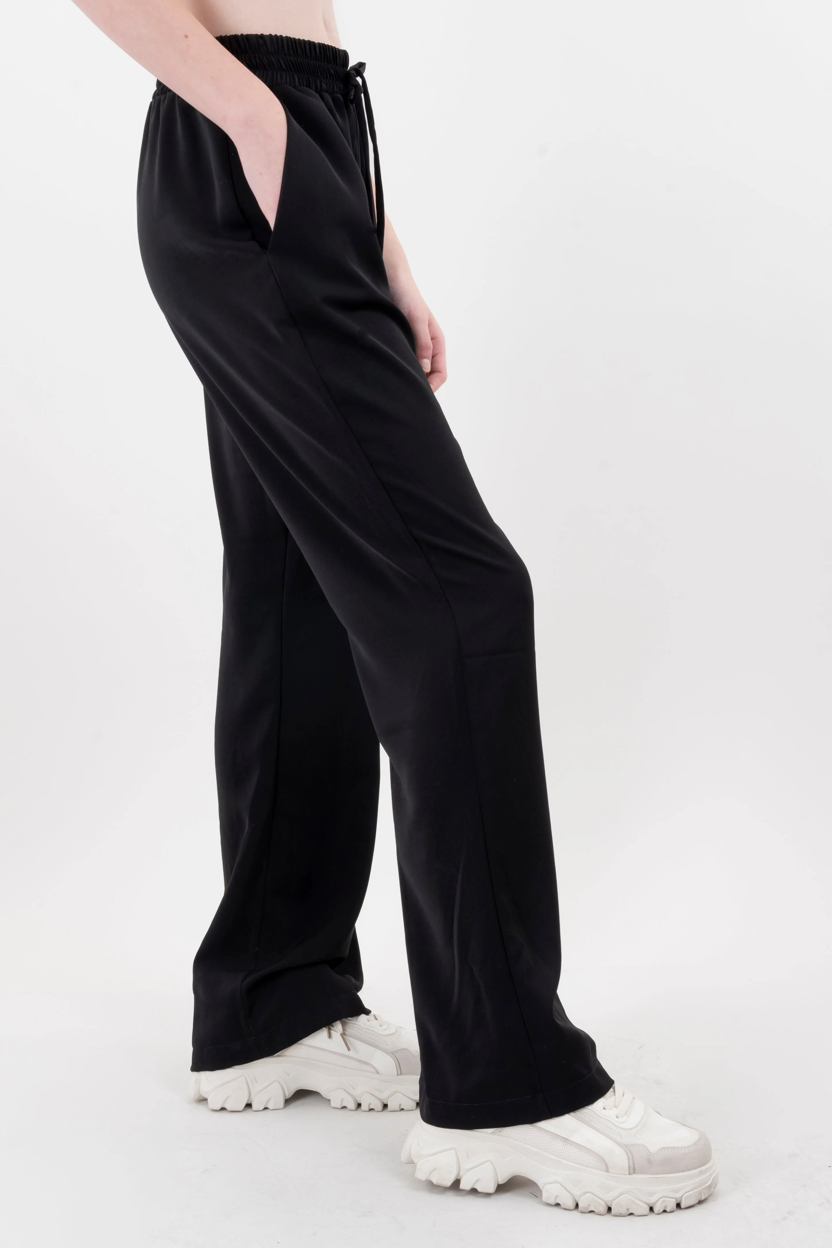 Pantalón amplio liso cintura elástica sold by Shasa product image thumbnail 3