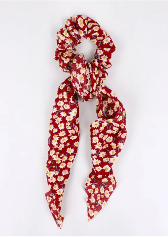 Scrunchie Estampado Flores sold by Shasa
