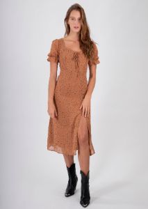 Vestido midi polka dots sold by Shasa